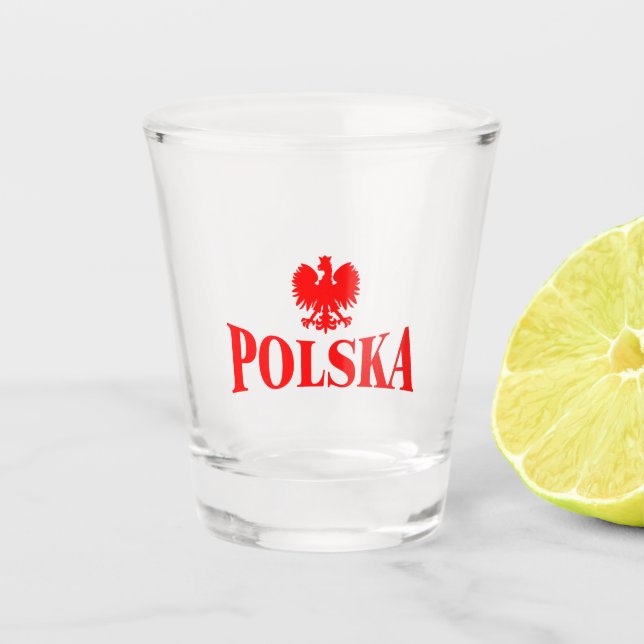 Polska Shot Glass (Front)