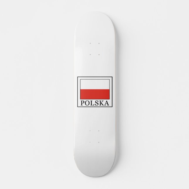 Polska Skateboard Deck (Front)