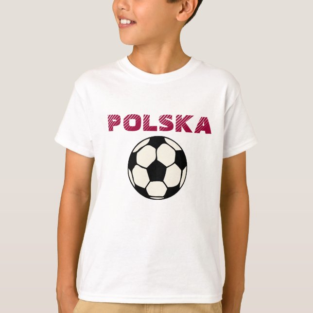 Polska Soccer T-Shirt (Front)