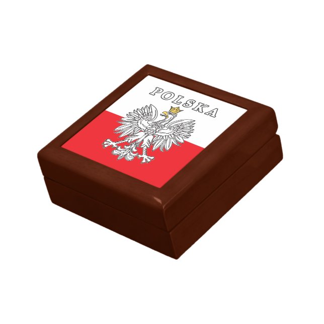 Polska With Polish Eagle Gift Box (Side)