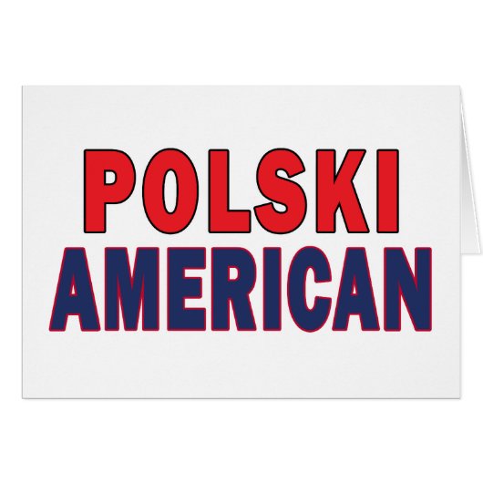 Polski American (Front Horizontal)