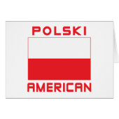 Polski American Flag (Front Horizontal)