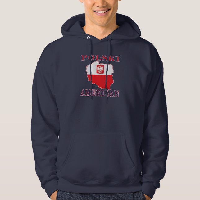 Polski American Map Hoodie (Front)