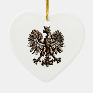 Polski orzelek ceramic ornament