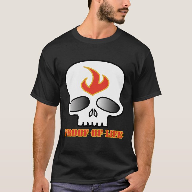POLSKULL BLACK T-Shirt (Front)