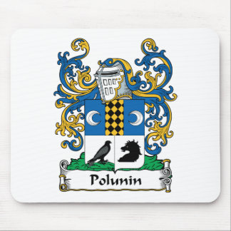 Polunin Family Crest Mouse Pad