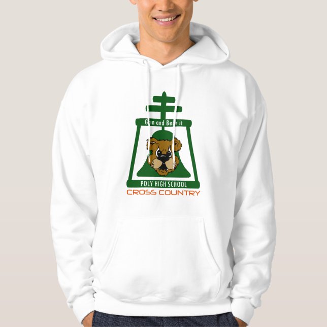 Poly H.S. Cross Country - Hoodie (Front)