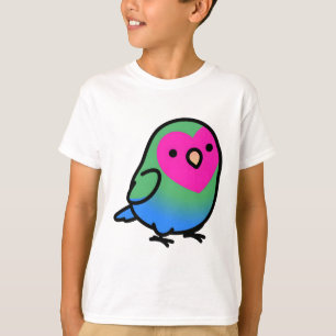 "Poly Polly" Polysexual LGBT+ Pride Lovebird T-Shirt