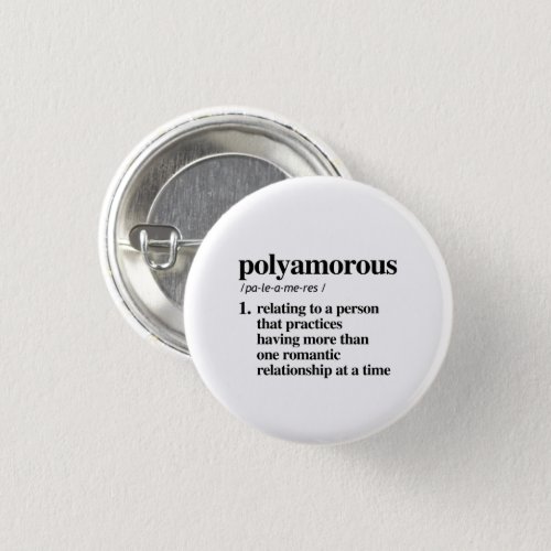 Polyamorous Definition Button