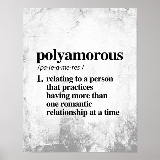 polyamorous-definition-poster-zazzle