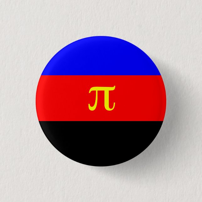 Polyamorous Pride Button (Front)