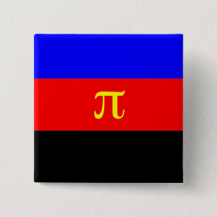 Polyamorous Pride Pinback Button