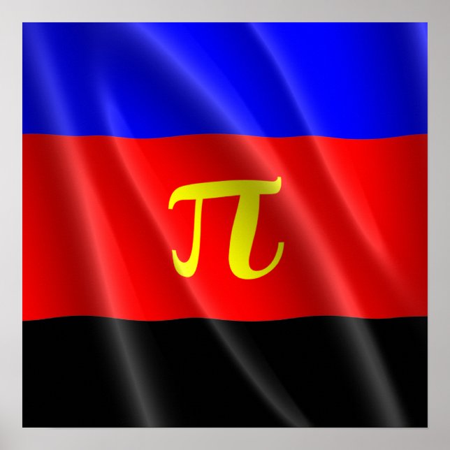 POLYAMOROUS PRIDE POSTER (Front)