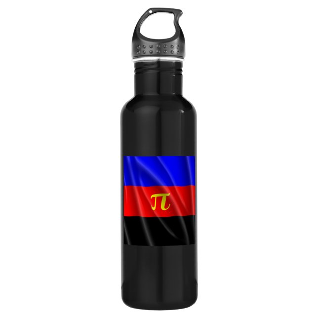 POLYAMOROUS PRIDE WATER BOTTLE (Front)