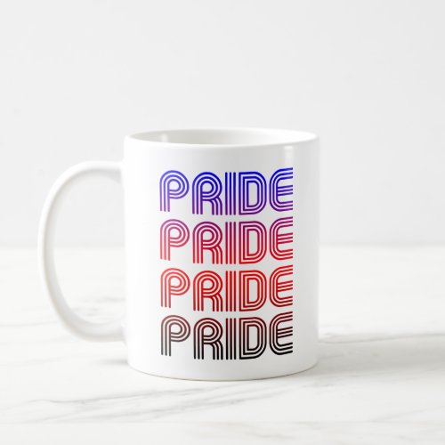 Polyamorous Retro Pride Coffee Mug