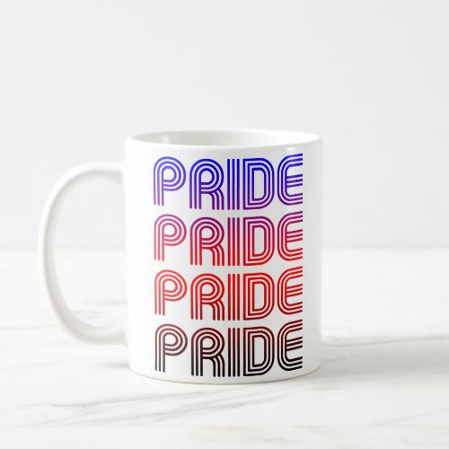 Polyamorous Retro Pride Coffee Mug