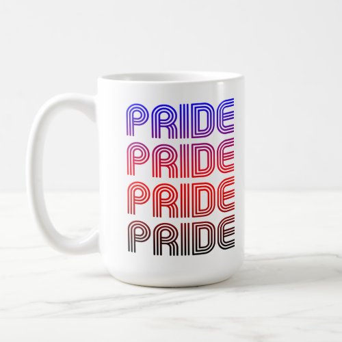 Polyamorous Retro Pride Coffee Mug