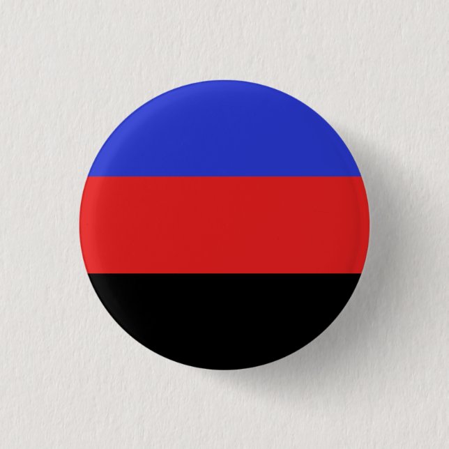 Polyamory Flag Badge Button (Front)