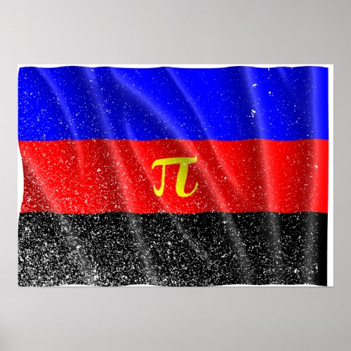 POLYAMORY FLAG FLYING _png Poster