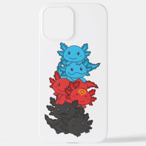 Polyamory Flag Gay Pride Lgbtq Axolotl iPhone 12 P iPhone 12 Pro Max Case