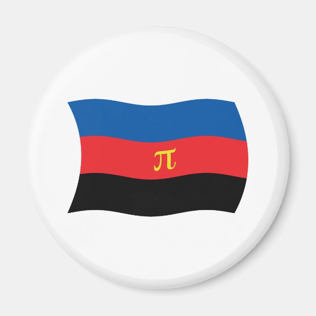 Polyamory Flag Magnet (Front)
