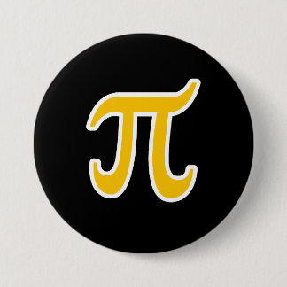 POLYAMORY PI SYMBOL 3D -.png Pinback Button