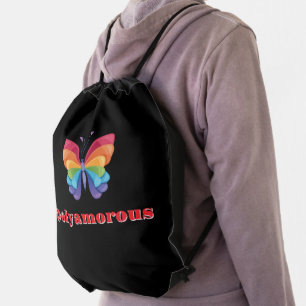Polyamory Pride Everyday Carry Drawstring Bag