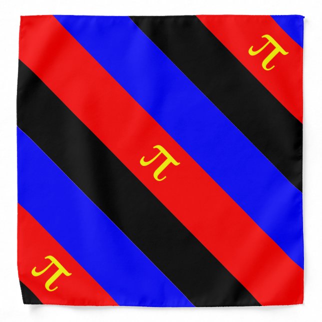 Polyamory Pride Flag Bandana (Front)