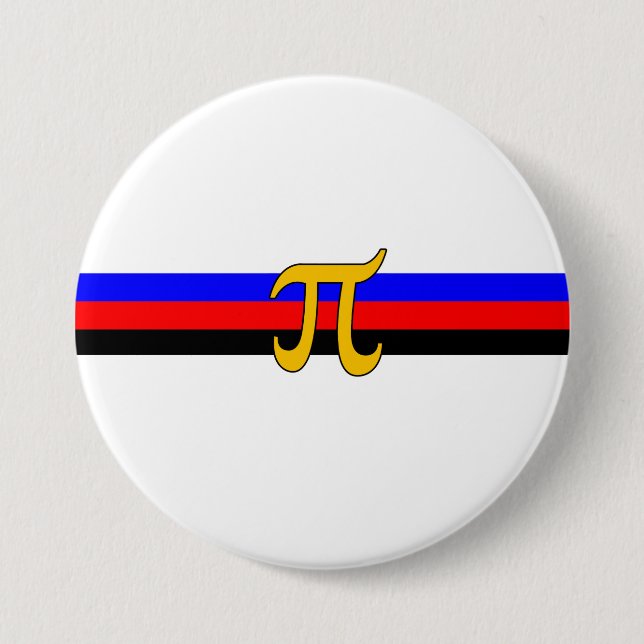 Polyamory Pride Flag Button (Front)