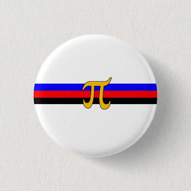 Polyamory Pride Flag Button (Front)