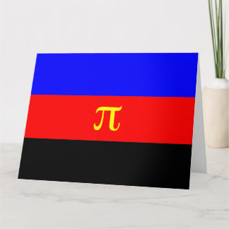 Polyamory Pride Flag Card