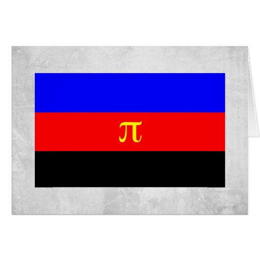 Polyamory Pride Flag Cards (Front Horizontal)