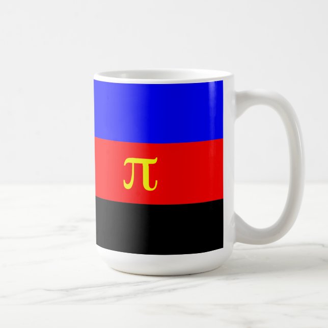 Polyamory Pride Flag Coffee Mug (Right)