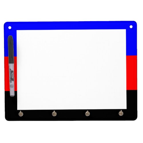 Polyamory Pride Flag Dry Erase Board With Keychain Holder