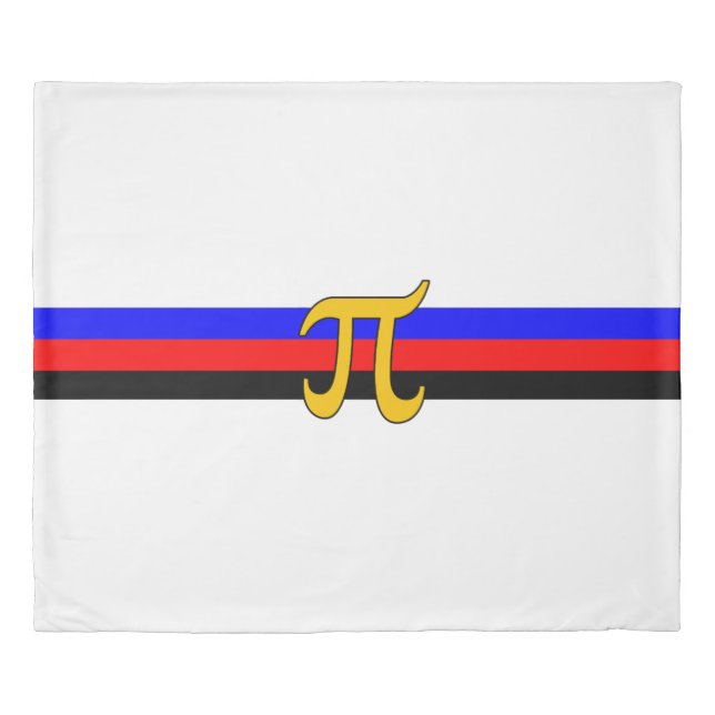 Polyamory Pride Flag Duvet Cover (Front)