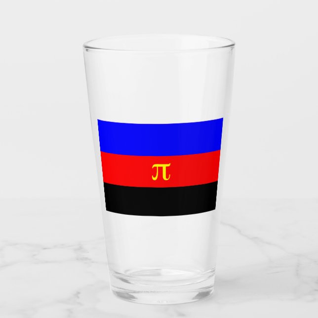 Polyamory Pride Flag Glass (Front)