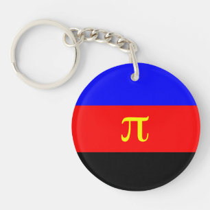 Polyamory Pride Flag Keychain