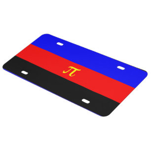 Polyamory Pride Flag License Plate