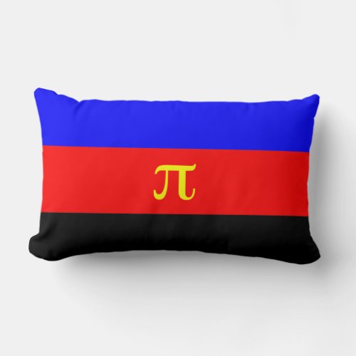 Polyamory Pride Flag Lumbar Pillow