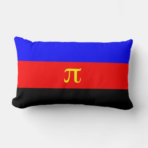 Polyamory Pride Flag Lumbar Pillow
