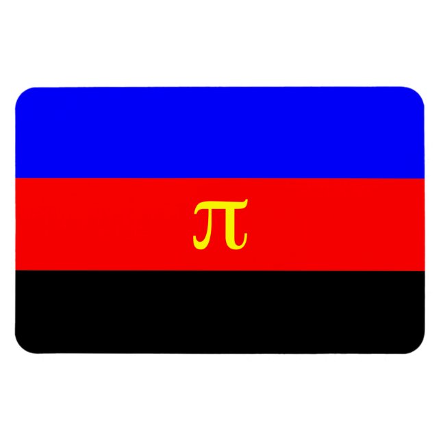 Polyamory Pride Flag Magnet (Horizontal)