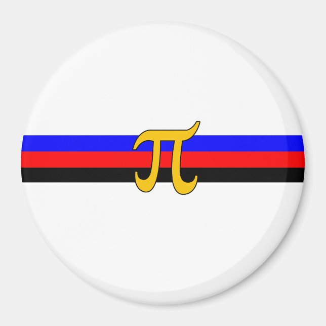 Polyamory Pride Flag Magnet (Front)