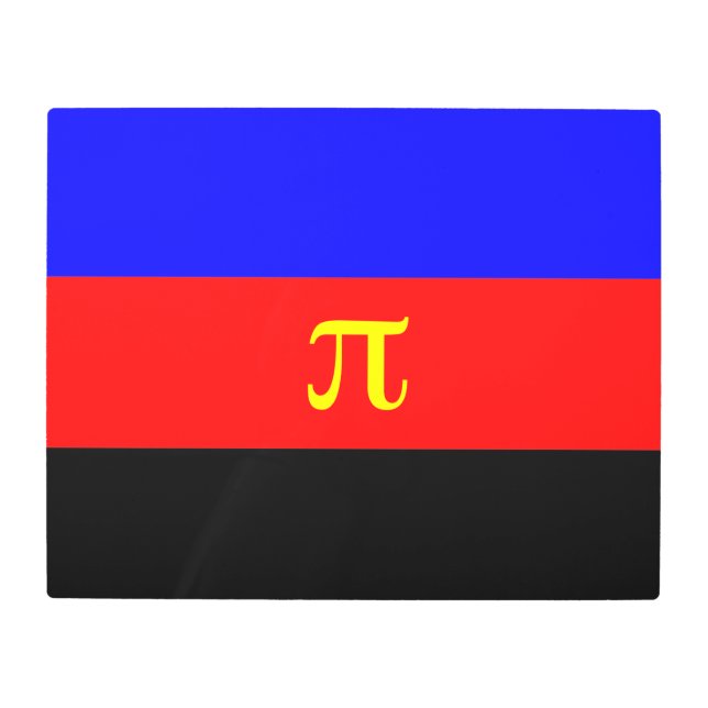 Polyamory Pride Flag Metal Print (Front)