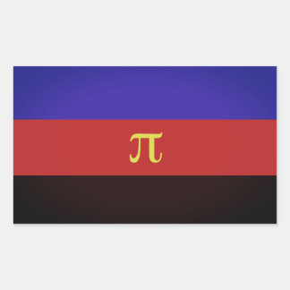 Polyamory Pride Flag Rectangular Sticker