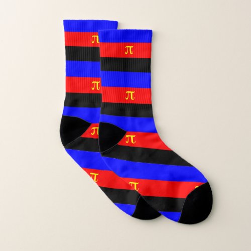 Polyamory Pride Flag Socks