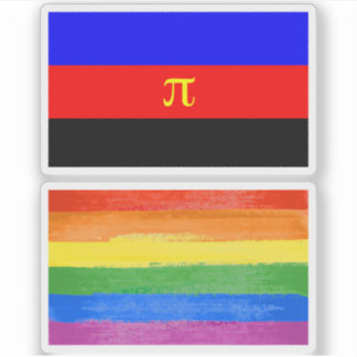Polyamory Pride Flag Sticker