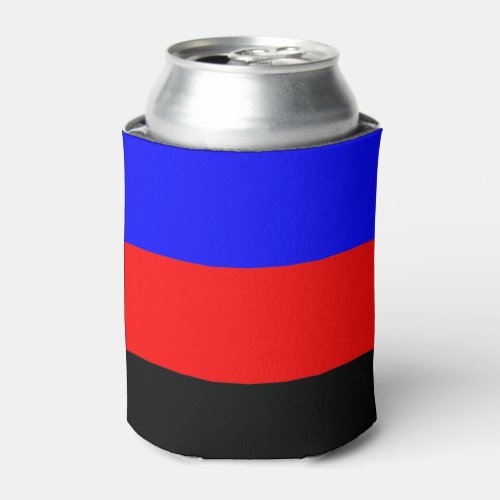 Polyamory Pride Flag Stripes Can Cooler