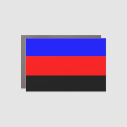 Polyamory Pride Flag Stripes Car Magnet
