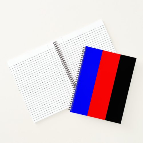 Polyamory Pride Flag Stripes Notebook