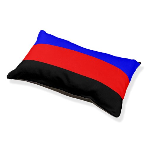 Polyamory Pride Flag Stripes Pet Bed
